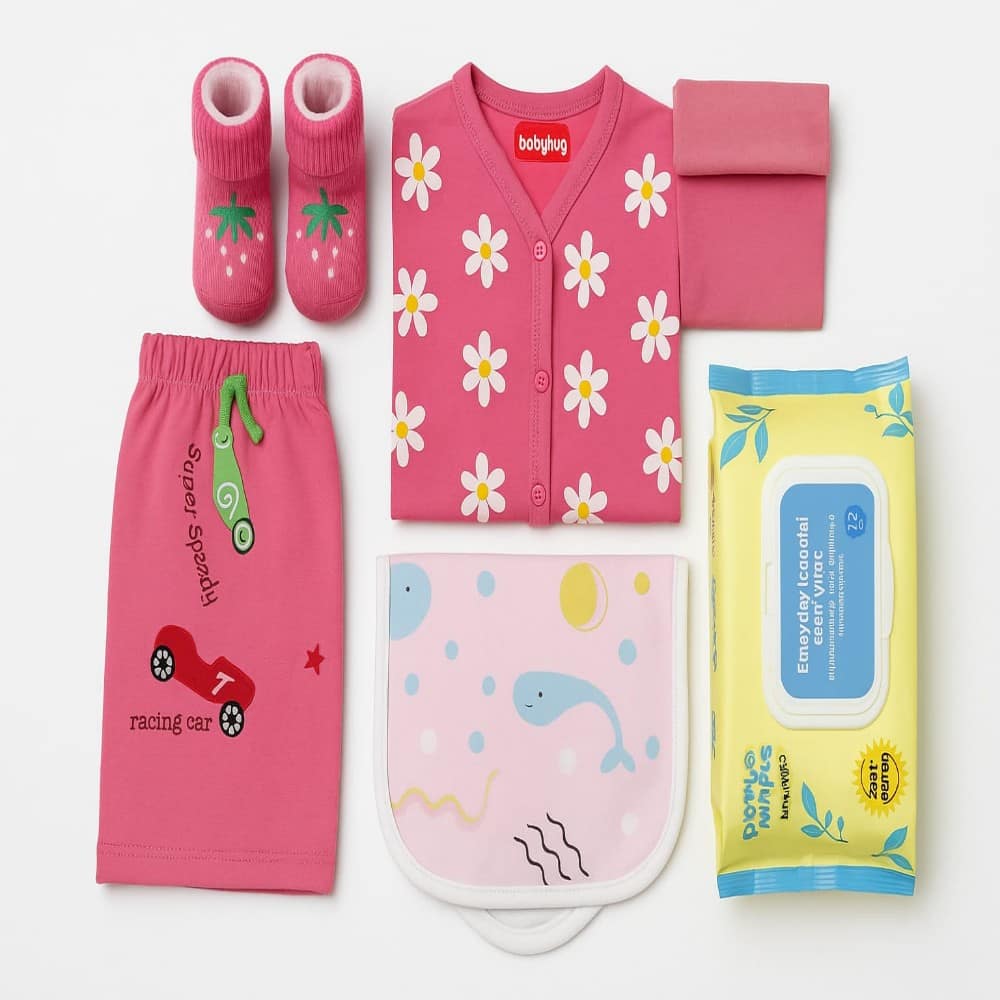 Soft Baby Customized Giftset(7pcs)