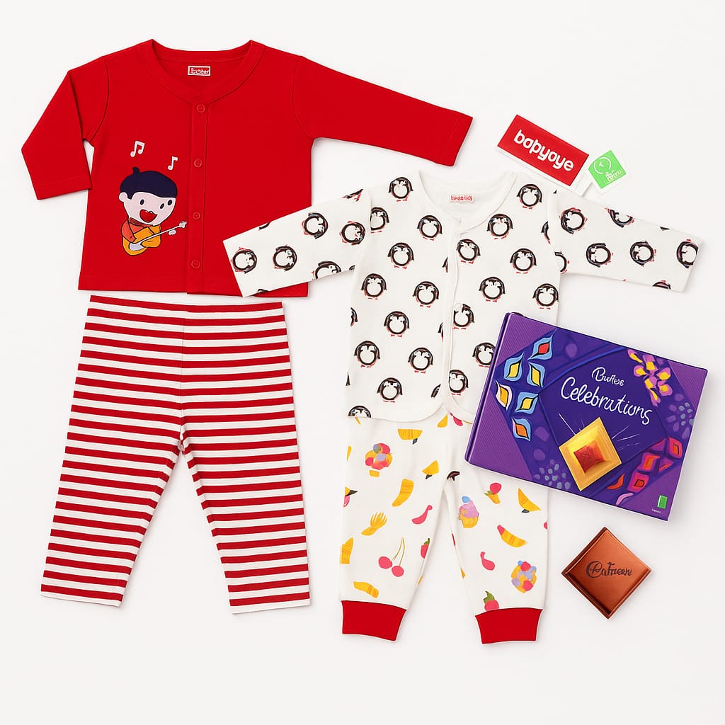 Baby Giftset (6M-12M) With Celebration Chocolate