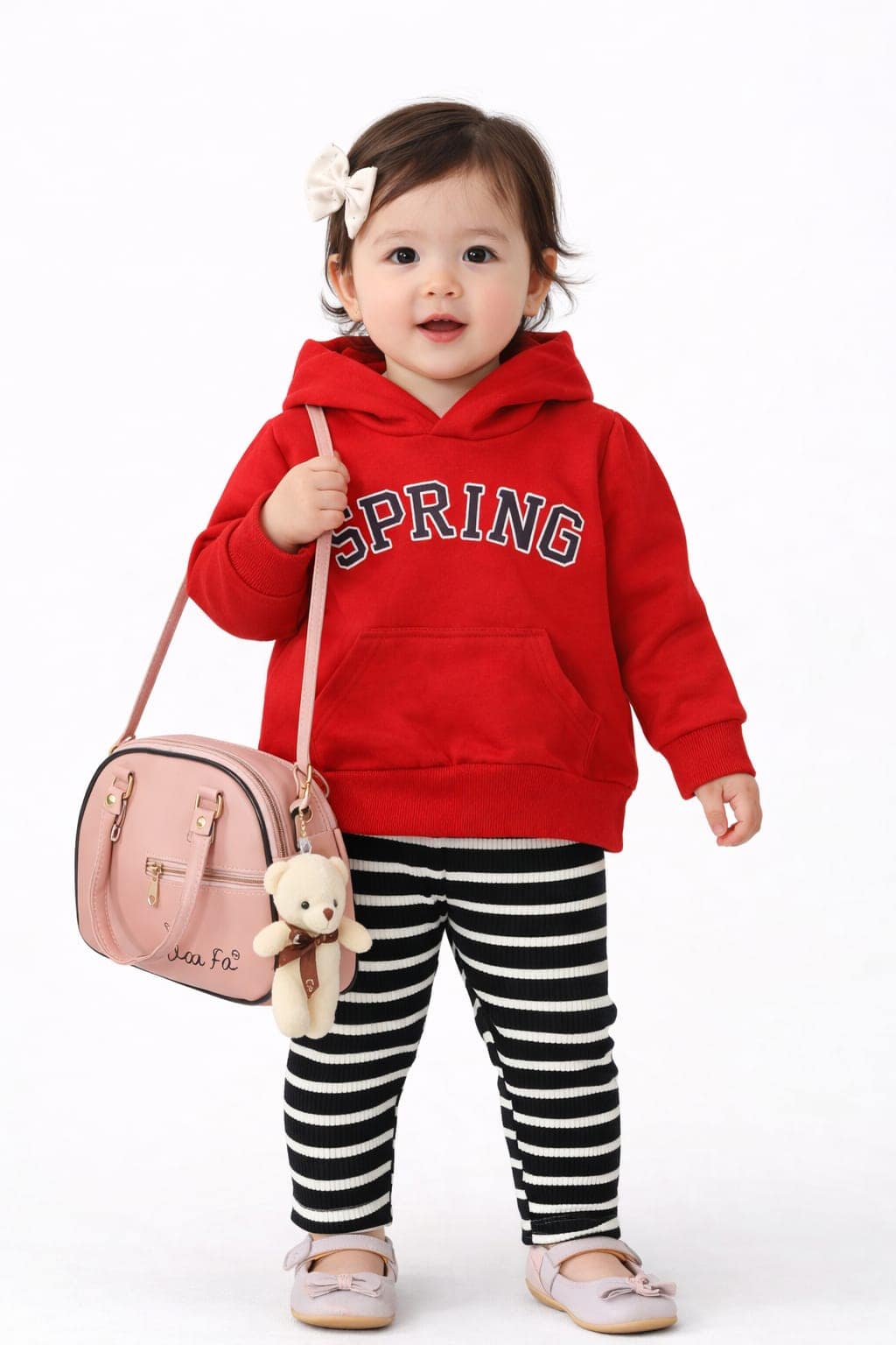 Hoodie With Bottom & Teddy Bag