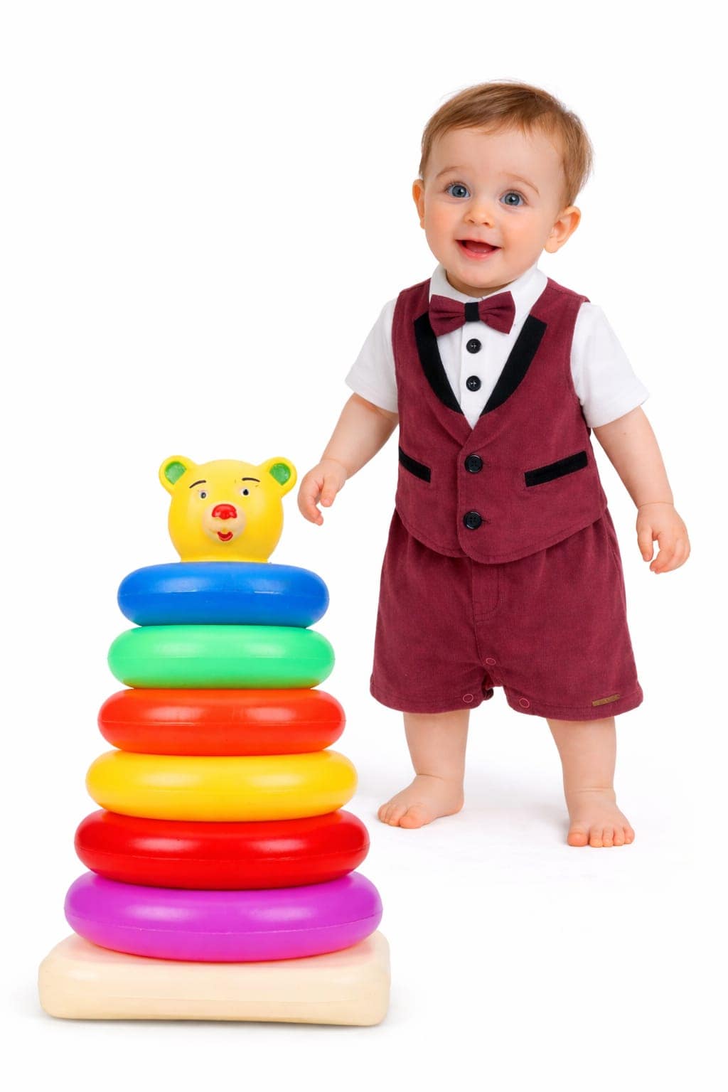 SoftBaby Party Wear & Plastic Teddy Rings