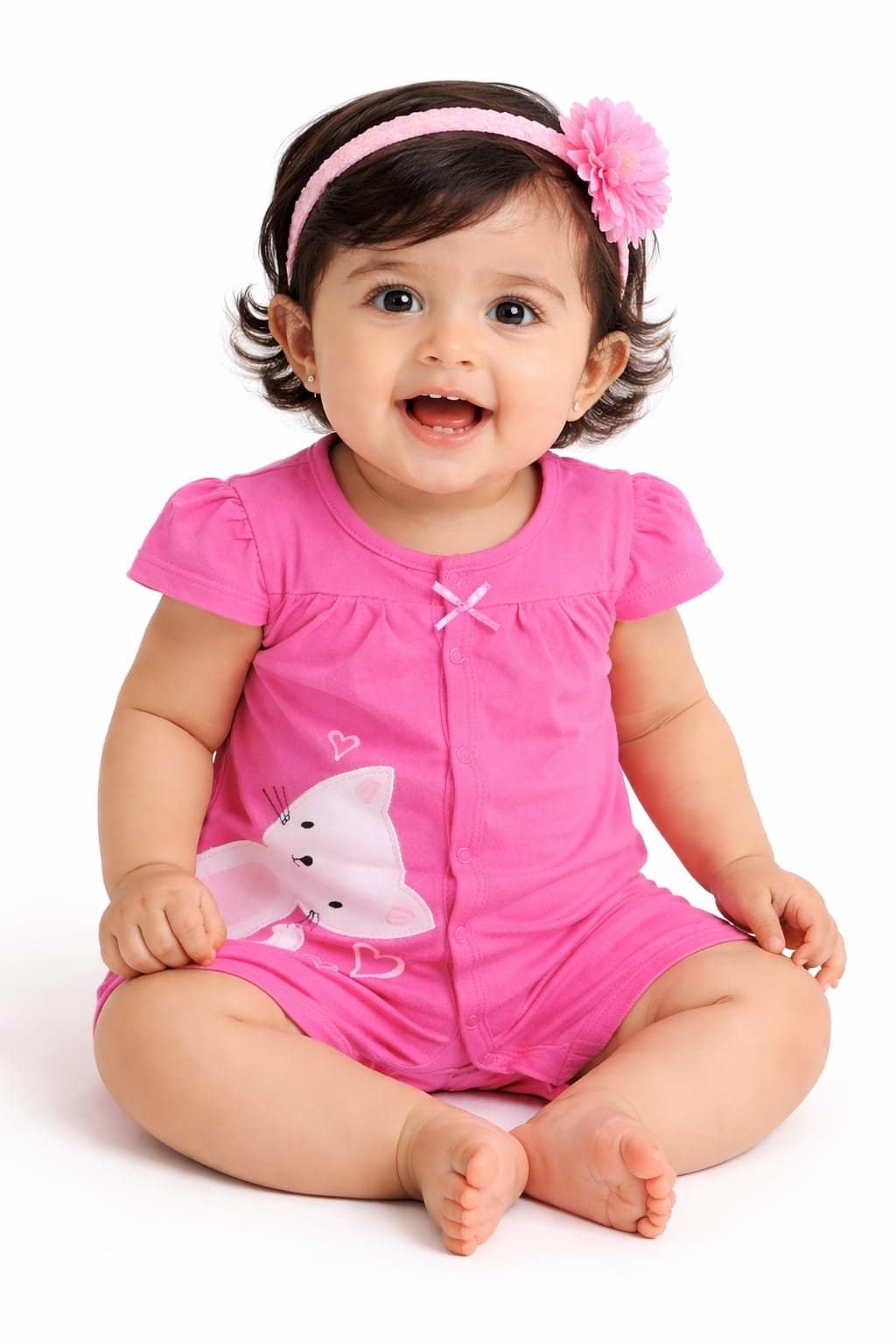 Giftset Half Romaper With Teddy Ring (12-18M) - Image 2