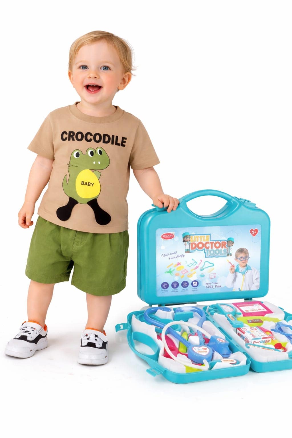 Giftset Tshirt With Pant & Doctor Play Set
