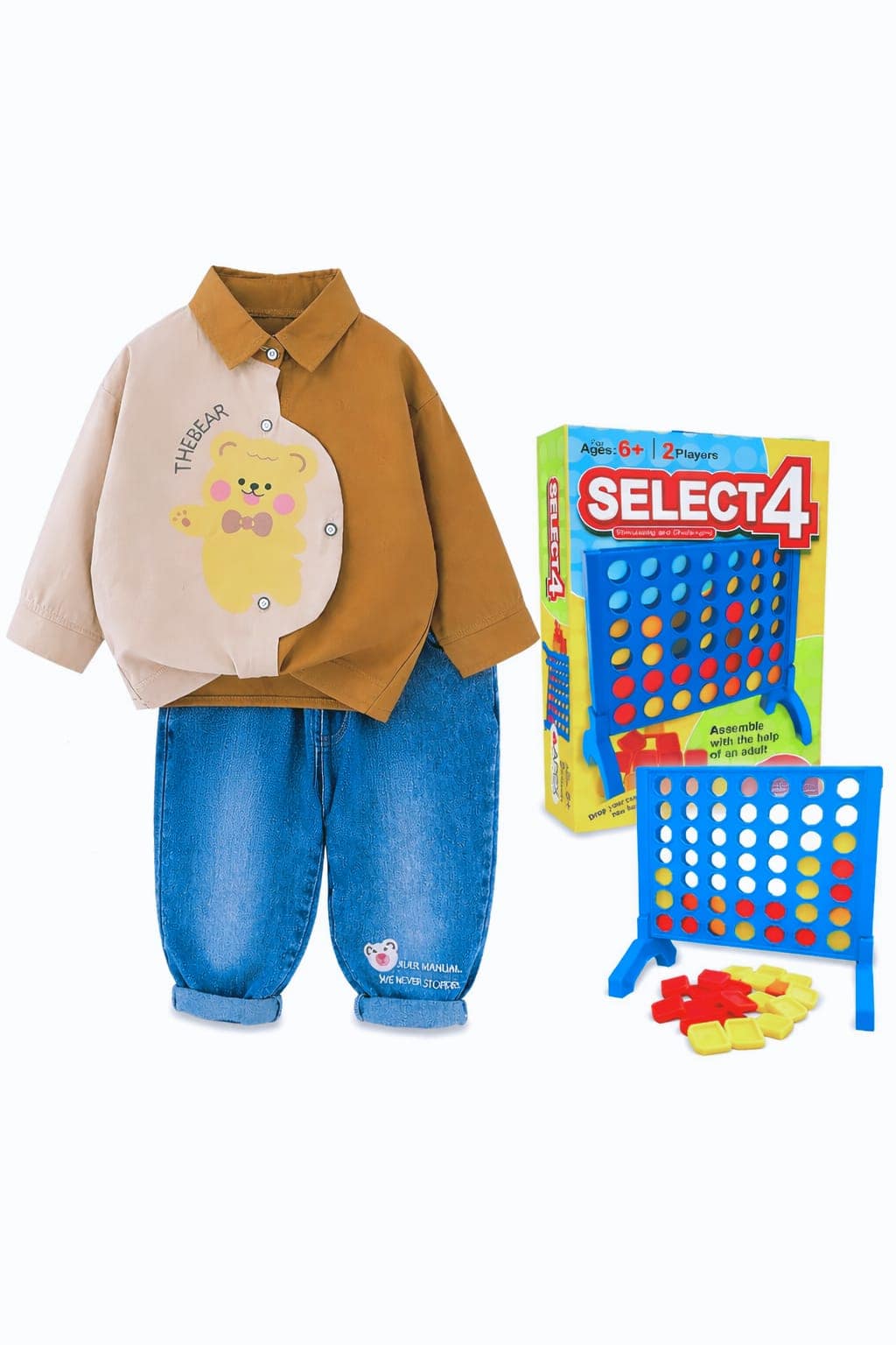 Giftset Shirt With Pant & Row Board Game