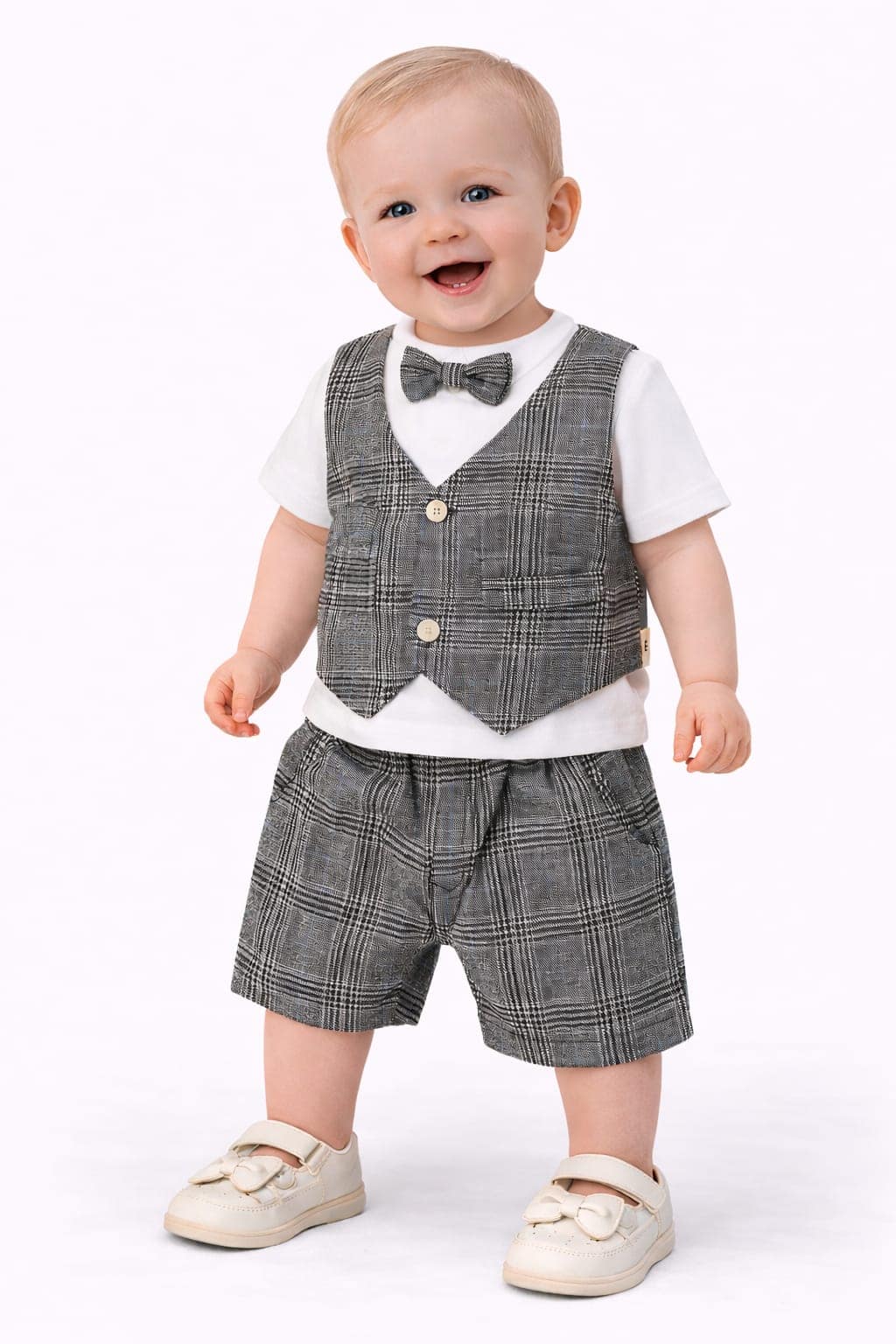 Giftset Waistcoat Style Tshirt With Pant & Soft Ball 21 Inch - Image 3