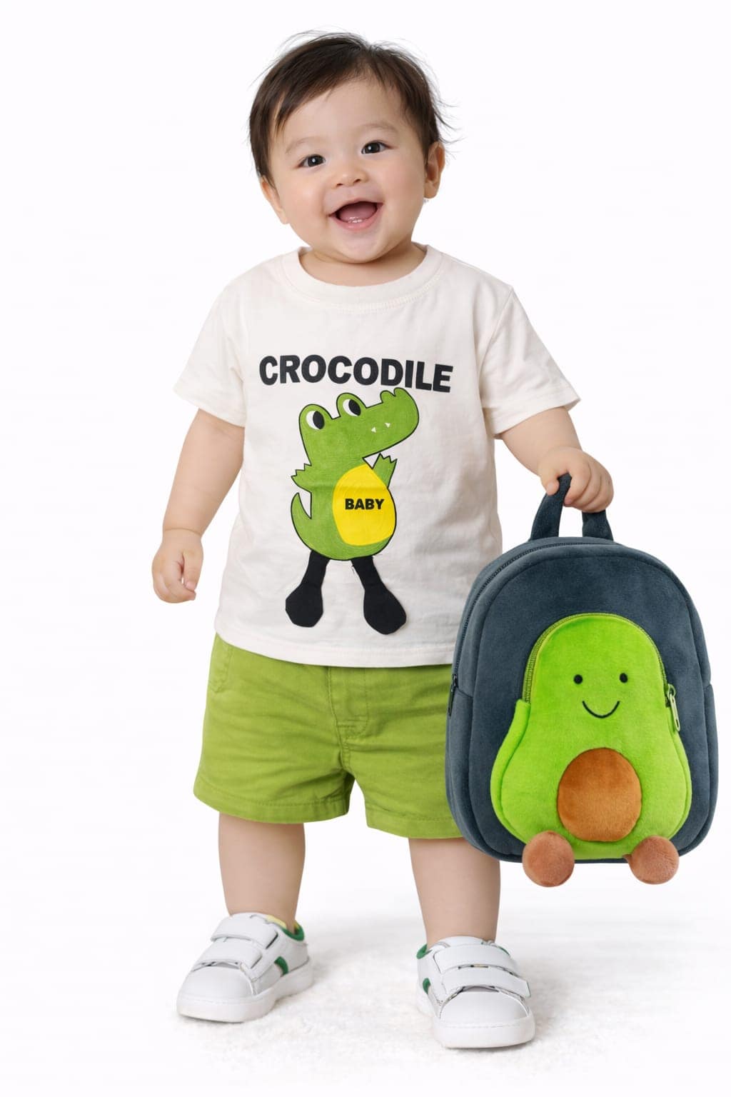 Giftset Tshirt With Shorts & Teddy School Bag