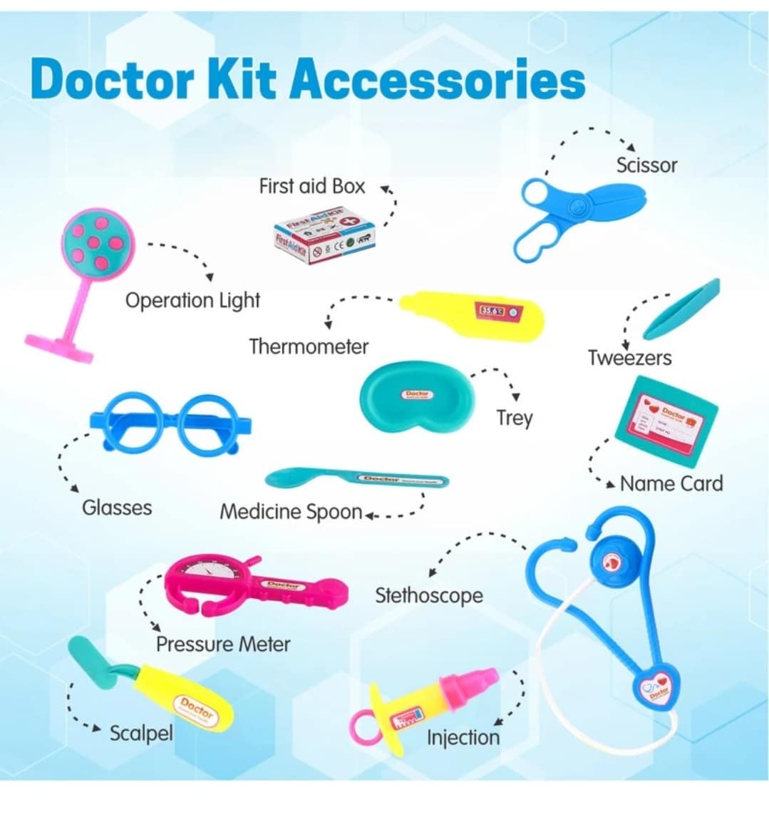 Giftset Tshirt With Pant & Doctor Play Set - Image 4