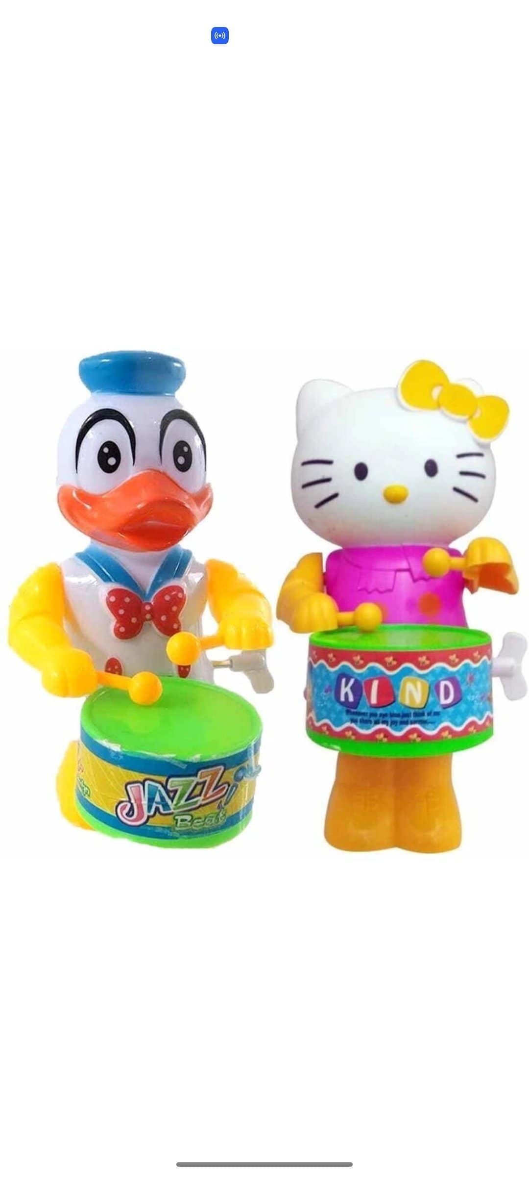 SoftBaby Giftset Dungarees & Key Operated Drummer - Image 3