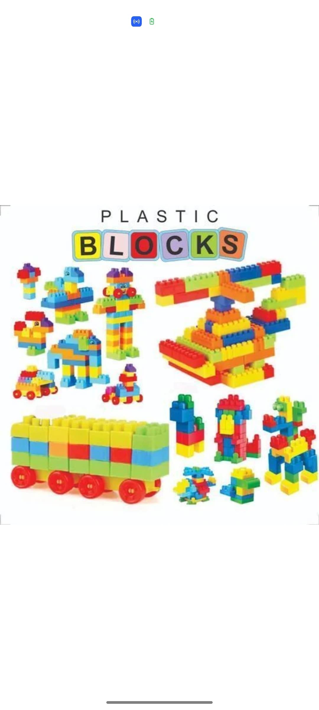 SoftBaby Giftset Dungarees & Building Blocks - Image 3