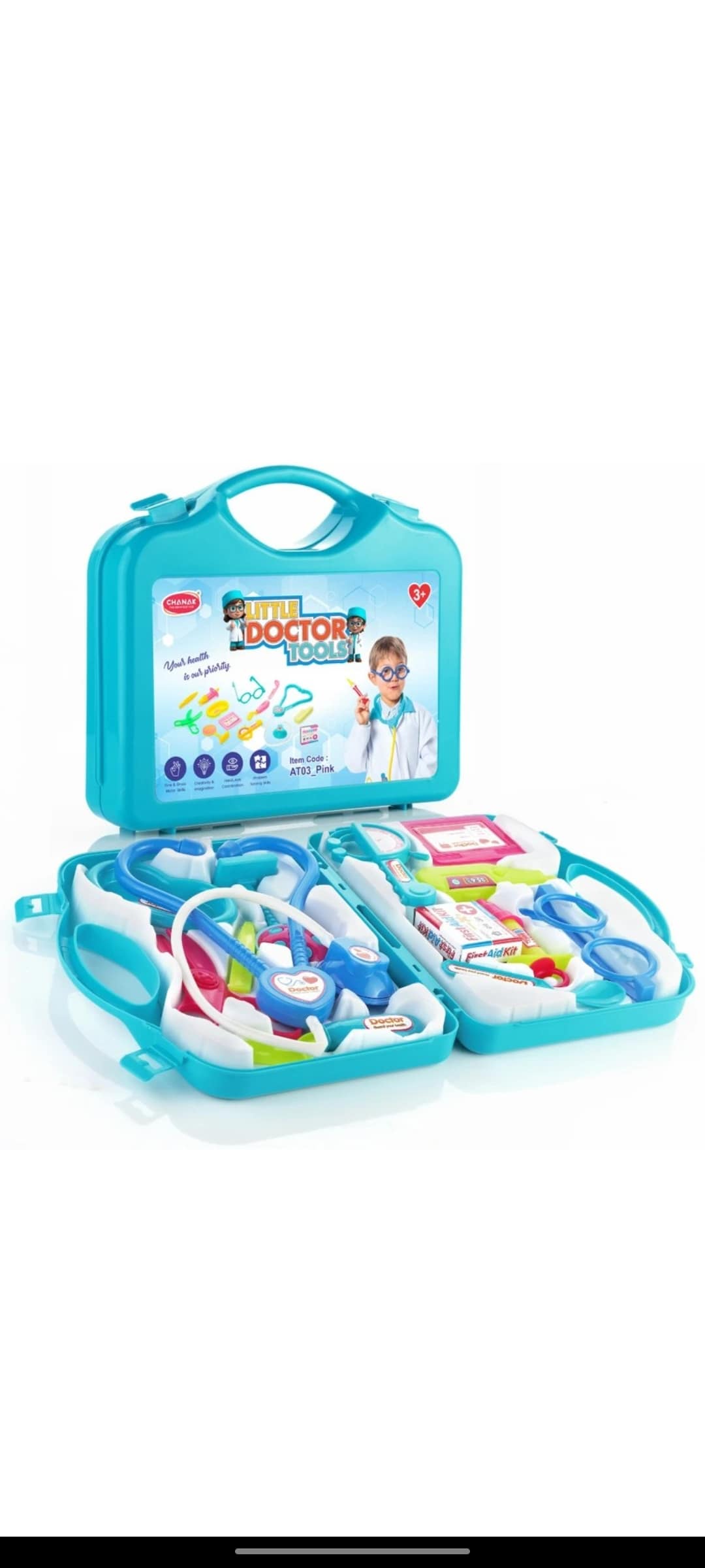 Giftset Tshirt With Pant & Doctor Play Set - Image 3