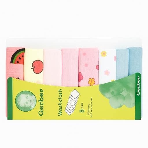Baby 100% Cotton Wash/Burp Cloth